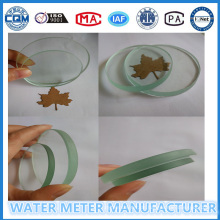 Hoch transparentes Glas für Wasserdurchflussmesser